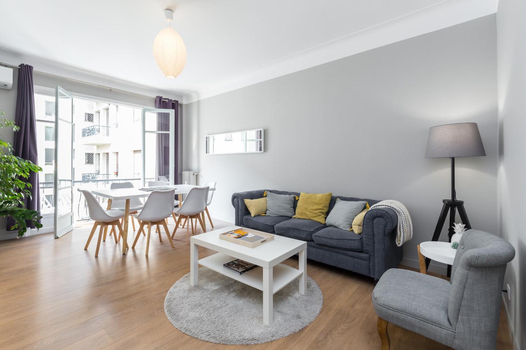 Ultra Large 2 Bdr Near Massena Square Appartamento *